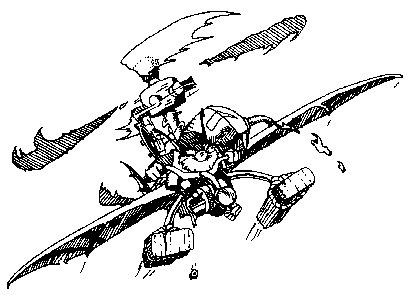 Sketch of a Gnomish Flying Machine