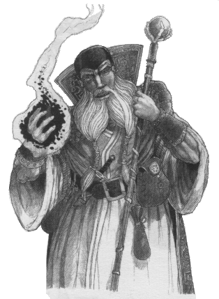 Sketch of a mage
